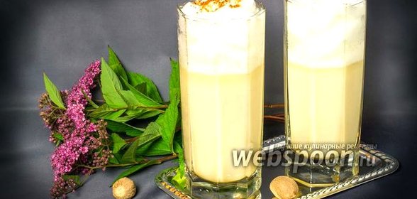 Коктейль эгг-ног мускатный с ромом