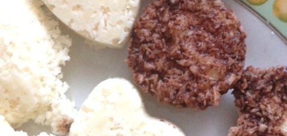 Кокосовые конфеты с медом