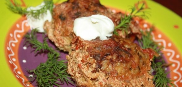 Нежнейшие ленивые голубцы в томатно-сметанном соусе в духовке