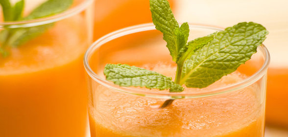 Морковный сок со сливками