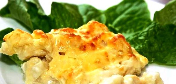 Цветная капуста под соусом