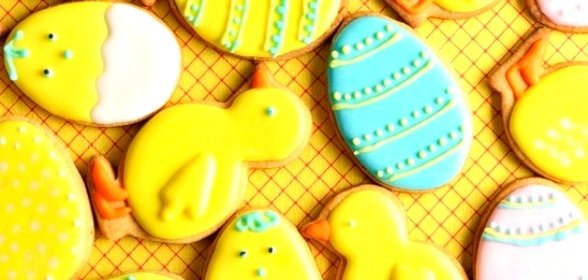 Пасхальное медовое печенье