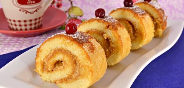 Быстрый рулет к чаю