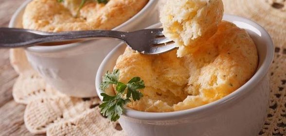 Сырное суфле