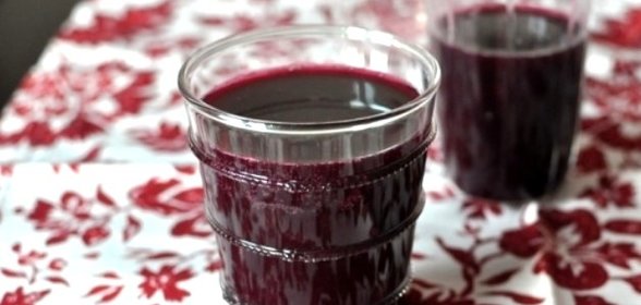 Черничный компот