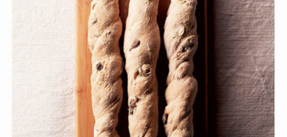 Хлеб с оливками