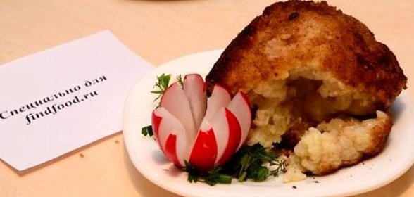 Цветная капуста в яйце