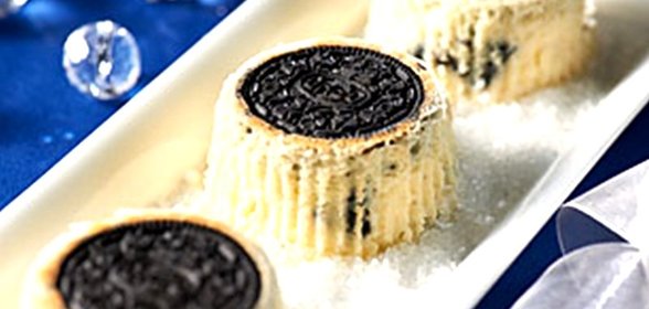 Печеные мини-сырники из печенья Oreo