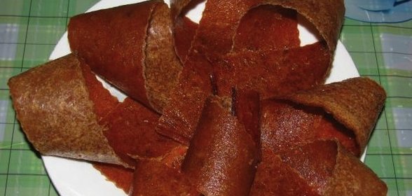 Домашняя яблочная пастила