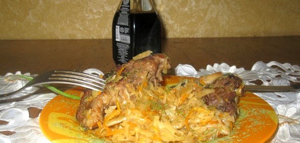 Свиные ребрышки с медом