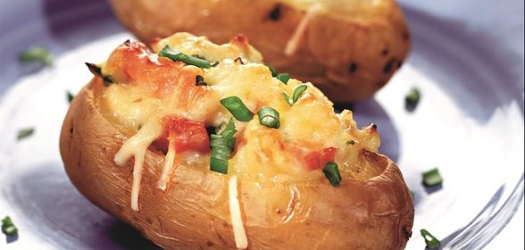 Картофельное суфле с сыром