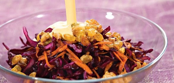 Салат из красной капусты