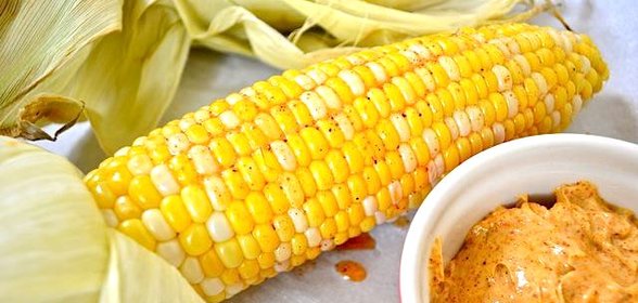 Кукуруза с соусом