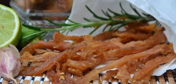 Вяленые куриные палочки