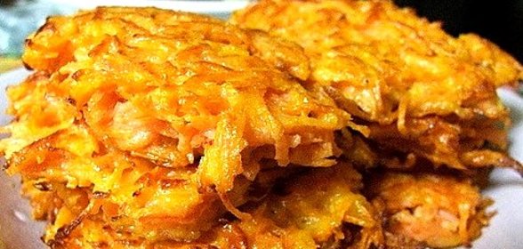 Капустно-морковные котлеты