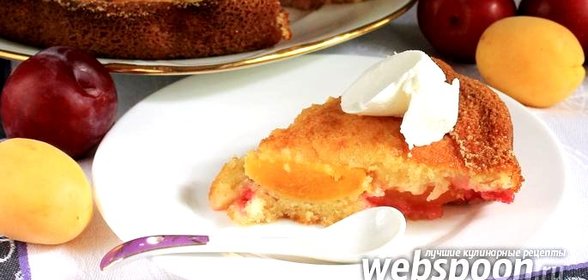 Быстрый фруктовый пирог