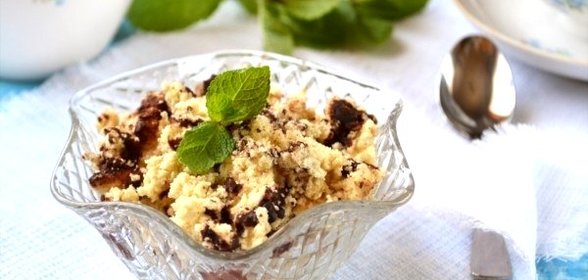 Десерт «Минутка» в микроволновке