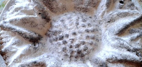 Постный банановый пирог