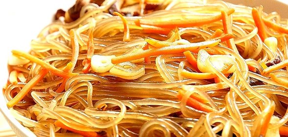 Фунчоза с шиитаке