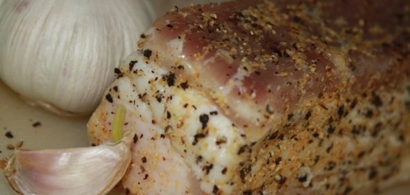 Сало в тузлуке