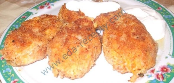 Морковные оладьи