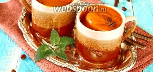 Кофейно-сметанные кексы в микроволновке