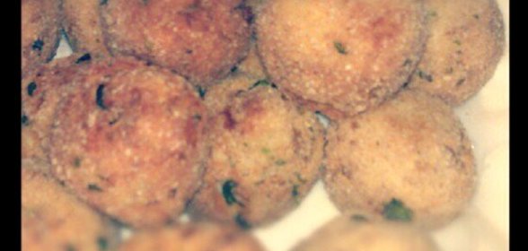 Шарики из тунца с рикоттой