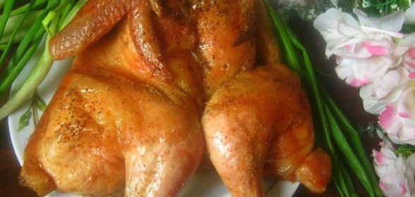Запеченная курица Золотая