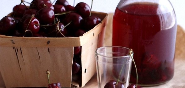 Вишневый ликер в домашних условиях
