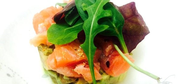 Севиче из лосося