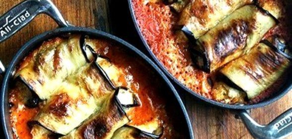 Итальянские инвольтини из баклажана