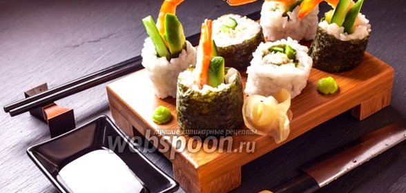 Роллы темпура