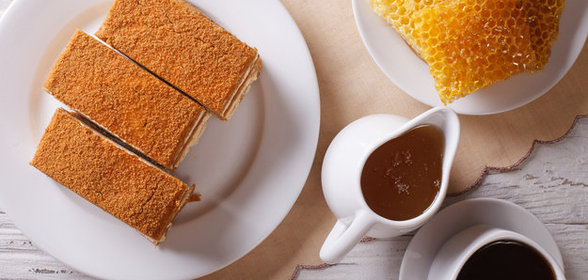 Нежный медовик