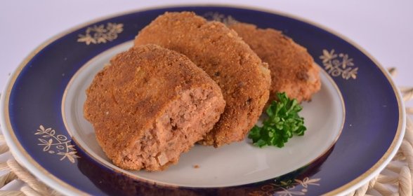 Котлеты из фарша лосося