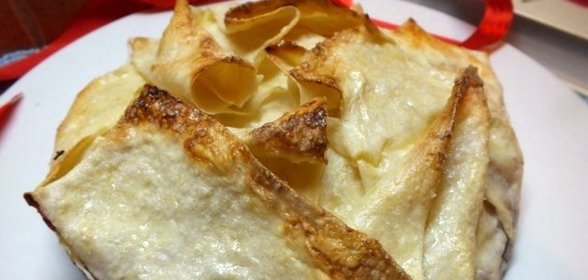 Лаваш с вишней