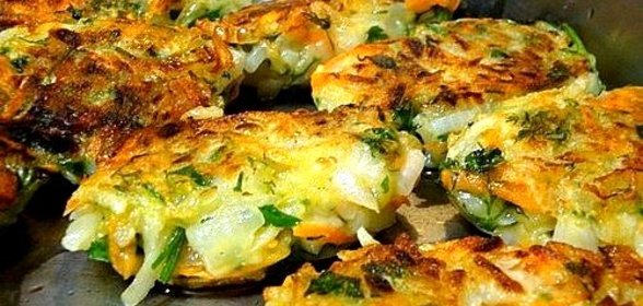 Котлеты луковые постные