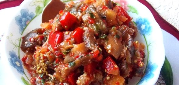 Закуска из баклажан