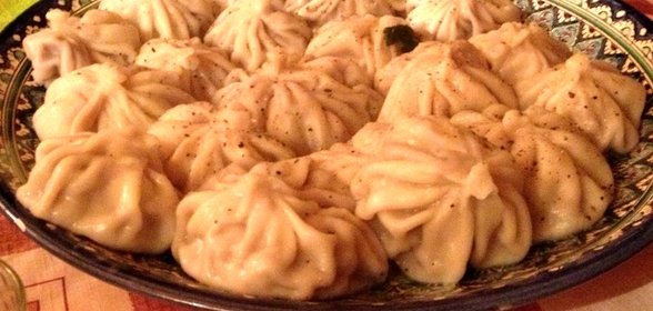 Хинкали с мацони