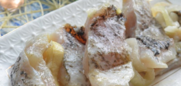 Щука маринованная