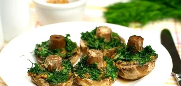 Шампиньоны фаршированные