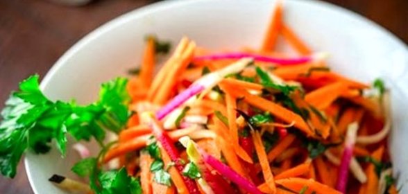 Салат из имбиря для похудения