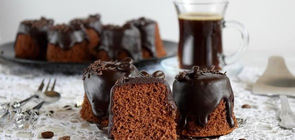 Кексы кофейно-шоколадные