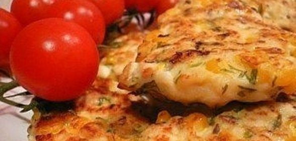 Котлеты с кукурузой