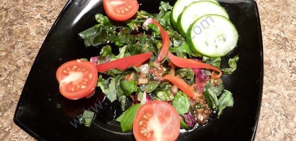 Салат из свежих овощей