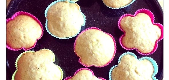 Маффины с яблоками, морковью и бананами