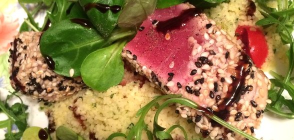Кускус с тунцом
