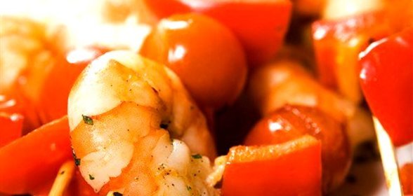 Шашлык из морепродуктов