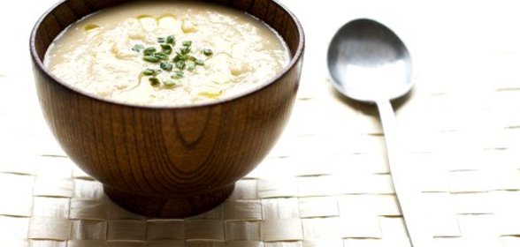 Пюре из цветной капусты и сметаны