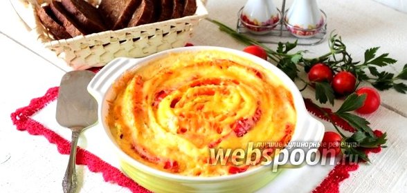 Овощная запеканка из цукини