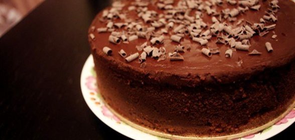 Насыщенный шоколадный чизкейк